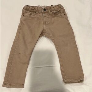 Zara Beige Kids' Skinny Pants